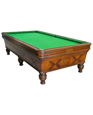 Historical Billiards Table Belonged to Gabriele DAnnunzio, Italy, 1820s
