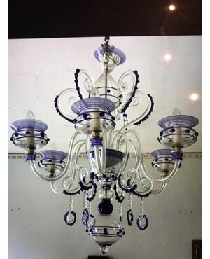 Murano Venini chandeliers     