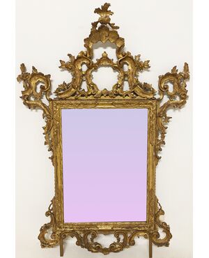 19th century gilded mirror     