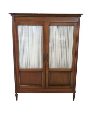 Elegant antique showcase in mahogany early 20th century PERFECT CONDITION     