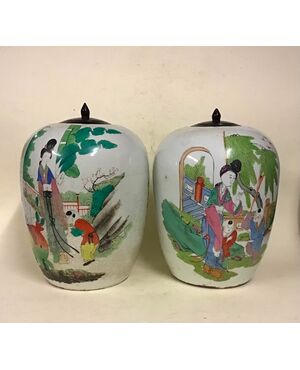 Pair of Chinese vases     