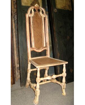 02 Important Venetian lacquered chairs     