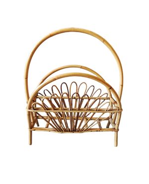 1960s Gorgeous Magazine Rack by Franco Albini. Made in Italy