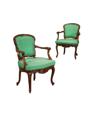 Venetian and Copy Baroque armchair     