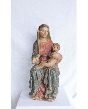 Madonna with Child, Siena, 15th century     