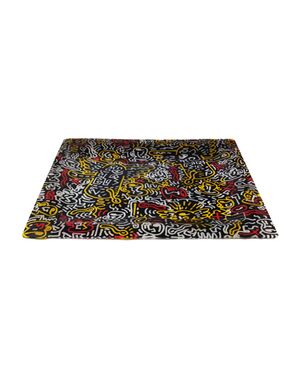 1990s Gorgeous Pop Art Keith Haring Serving Tray by Café des Arts