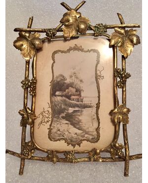 Napoleon III photo frame     