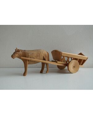 Typical wooden toy from Val Gardena     