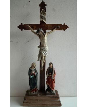 Val Gardena wooden crucifixion     