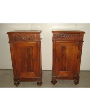 Antique walnut bedroom. EPOCA early 1900s     