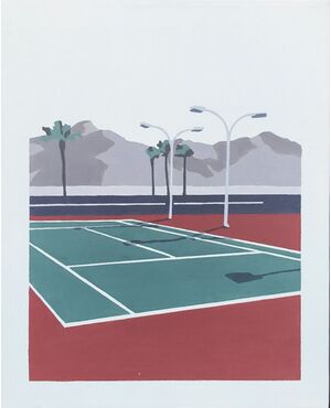 Mauro Baio - &quot;Tennis Court&quot; - 2021     