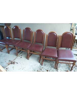 6 60&#39;s chairs     