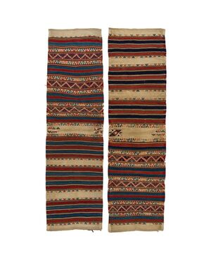 Rare pair of kilim Shahsavan - (nr. 2859-2860)     