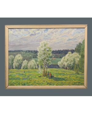 Ovchinnikov Aleksandr Ivanovich (1929) - Great landscape     