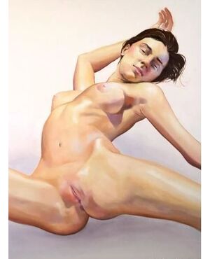 Scuola spagnola contemporanea - Nudo acrobatico