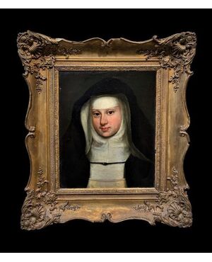 Jean-baptiste Regnault (1754-1829) [attrib.] - A beautiful nun     
