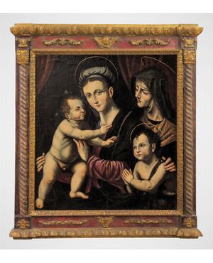 Madonna with Child S.Giovannino and S.Anna SOLD     