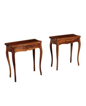 Pair of Baroque Coffee Tables     