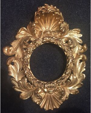 Golden frame of the eighteenth century.