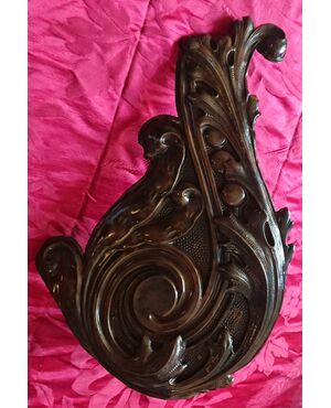 Nice art deco copper frieze used as a lamp holder