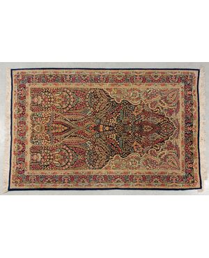 KIRMAN Ravar carpet with prayer design (n.148)     