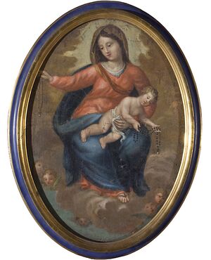 "Madonna del Rosario" settecentesca
