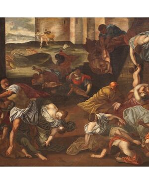 Great painting the massacre of the innocents from 17th century