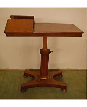 Antique mahogany lectern from 1800 French     