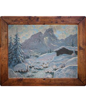 Paesaggio innevato - Inverno in Tirolo - Alfred Kusche