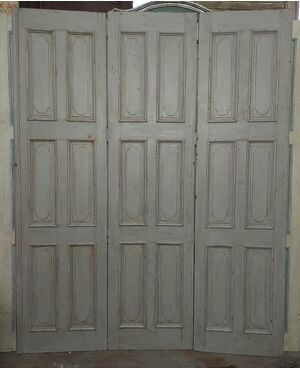 pts775 - n. 3 lacquered center panels, measuring L 190 x H 244 cm     