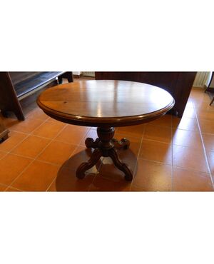 Tavolino Ovale stile Luigi Filippo - Restaurato