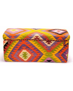 Upholstered Bench or Pouf     