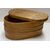 Tre scatole ovali in legno per erboristeria o altro - O/7187 -