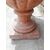 Coppia di Vasi Medicei - Unico Blocco, baccellati - H 80 cm - Marmo Rosso Verona - 19° secolo