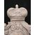 Elegante stemma araldico veneziano finemente intarsiato - 60 x 39 cm - Marmo Rosa asiago e Carrara - xx secolo