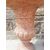 Coppia di Vasi Medicei - Unico Blocco, baccellati - H 80 cm - Marmo Rosso Verona - 19° secolo