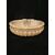 Grande Acquasantiera/Lavandino baccellata in Marmo Breccia Pernice - 51 x 50 cm - xx secolo - Venezia