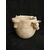 Mortaio finemente scolpito - H 20 cm - Marmo biancone di Asiago - xx secolo - Torino