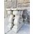 Coppia di piccole basi da tavolo - Marmo Biancone di Asiago - 19° secolo - Venezia
