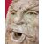 Mascherone/Bocca da Fontana - Volto di Filosofo - 30 x 32 cm - Marmo Trani - xx secolo - Venezia