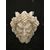 Mascherone/Bocca da Fontana - Volto di Fauno con uva - Pietra di Vicenza - xx secolo - Venezia - 40 x 36 cm