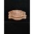 Raffinata acquasantiera mossa - 45 x 35 cm - Marmo Rosso Verona