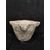 Piccolo mortaio in marmo con giglio - H 13 cm