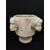 Grande Mortaio Esoterico in marmo di Carrara - Il ciclo della vita - H 25 cm