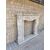 Piccolo camino in marmo finemente decorato - H 81 cm x 88 cm 