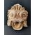 Coppia di mascheroni da fontana in marmo - Bocca di tritone - 30 x 33 cm - Venezia