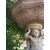 Fontana da centro con vasca ottagonale - H 140 cm - Marmo rosso Verona e marmo Greco Thassos - Fine '700