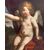 BARTOLOMEO GENNARI - "Omnia vincit amor" dipinto ad olio su tela 
