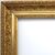 Ancient golden frame - 19th century     