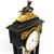 Antique Pendulum Clock Portico Directory in gilded bronze and marble (H.53) - period 700     